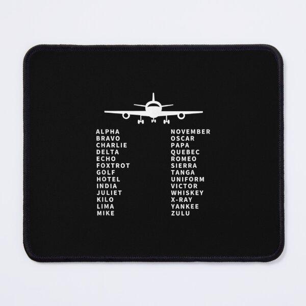 Item preview, Pilot Airplane Phonetic Alphabet Flight Gift designed and sold by maudean.