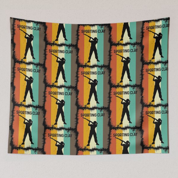 Item preview, Vintage Retro Sporting clay designed and sold by thanhmaidesign.