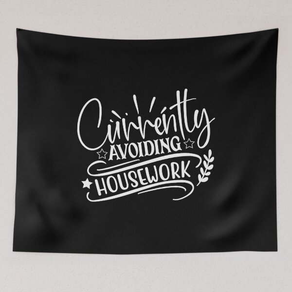 Item preview, Currently avoiding housework designed and sold by pnkpopcorn.