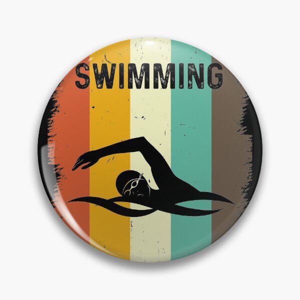 Item preview, Vintage Retro Swimming designed and sold by thanhmaidesign.