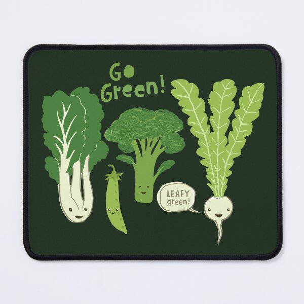 Item preview, Go Green! (Leafy Green!) Happy Garden Vegetables designed and sold by Jenn Inashvili.
