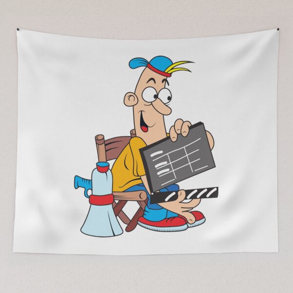 Item preview, Clapperboard T-ShirtMovie Director Cartoon  designed and sold by NathanBep.