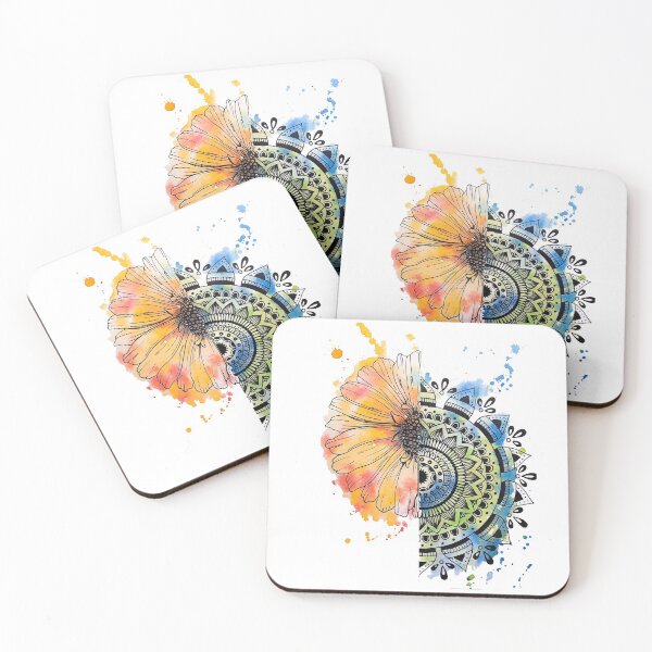 Item preview, Flower Mandala designed and sold by Live_With_Suzy.