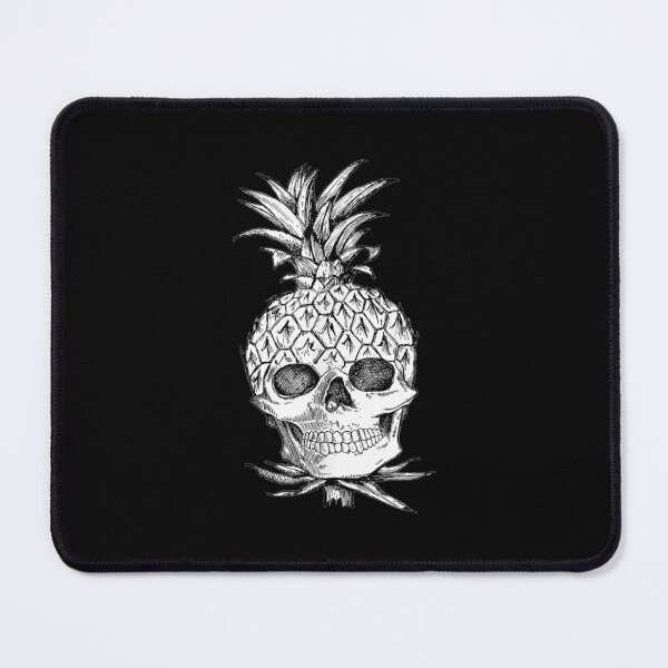 Item preview, Pineapple Skull Fruit Skull Goth Illustration designed and sold by maudean.