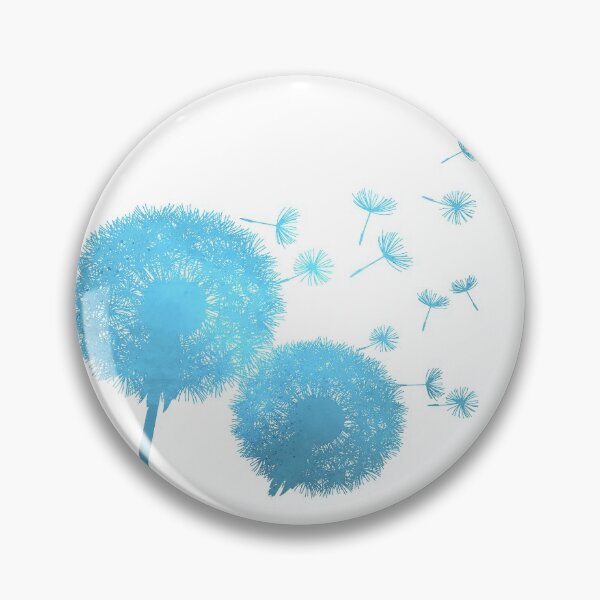 Item preview, Dandelions In Ice Blue designed and sold by Heathermarie321.