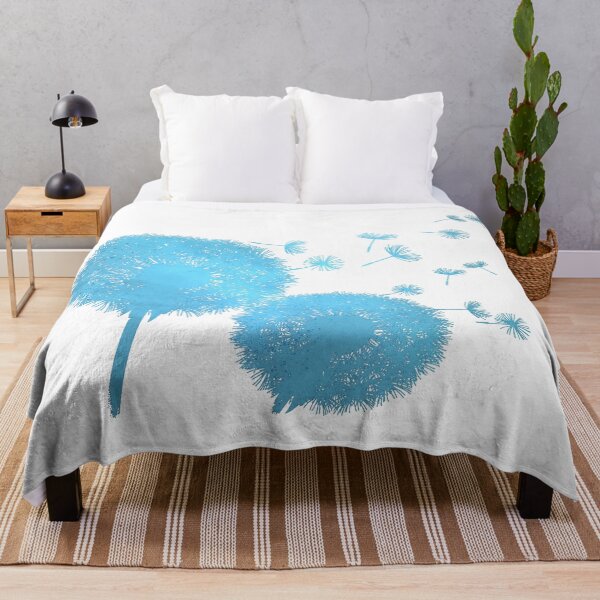 Item preview, Dandelions In Ice Blue designed and sold by Heathermarie321.