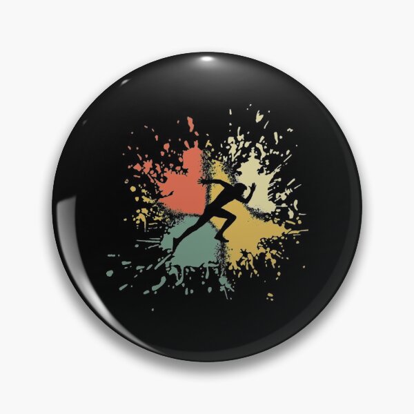Item preview, Running T-ShirtRUNNING INK SPLASH designed and sold by NathanBep.