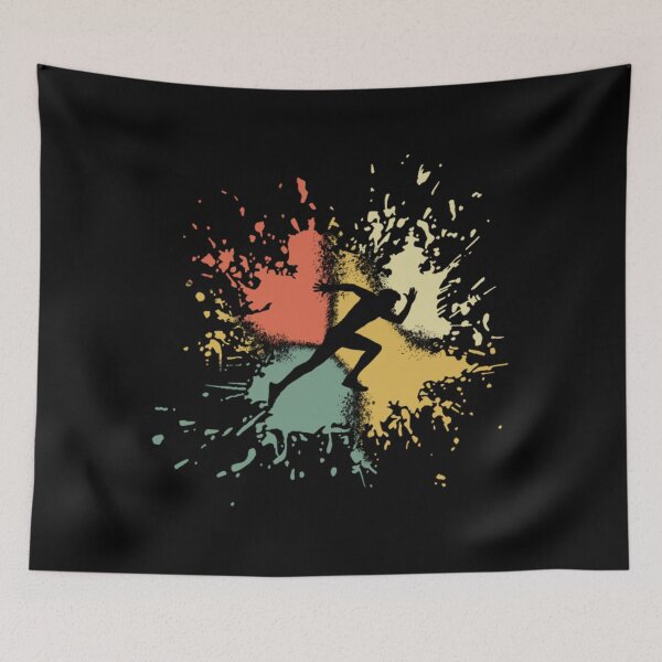 Item preview, Running T-ShirtRUNNING INK SPLASH designed and sold by NathanBep.