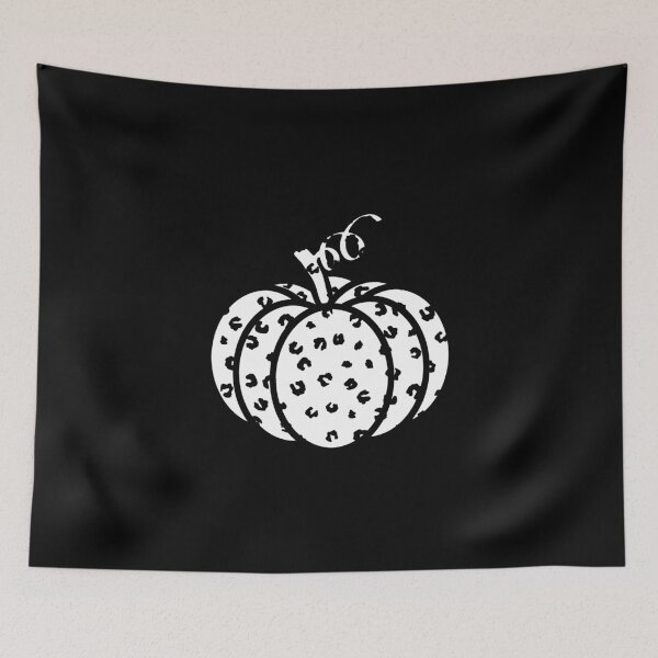 Item preview, Black And White Leopard Pumpkin Cheetah Pumpkin - Halloween Thanksgiving designed and sold by onicon.