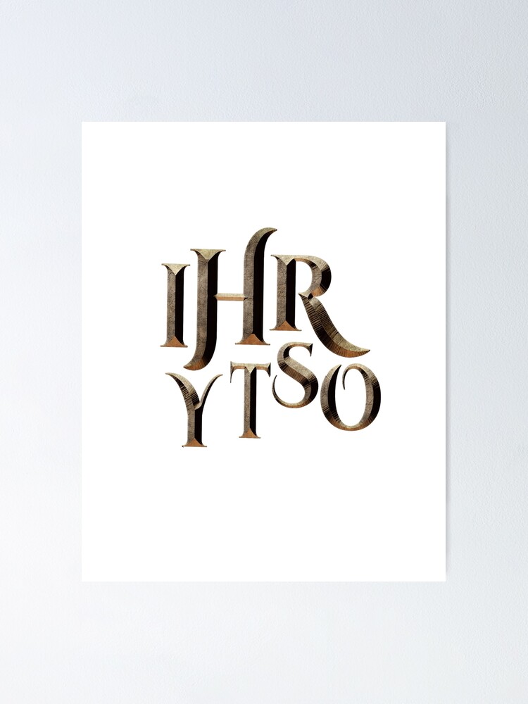 "Special Fonts" Poster for Sale by kawaser Redbubble