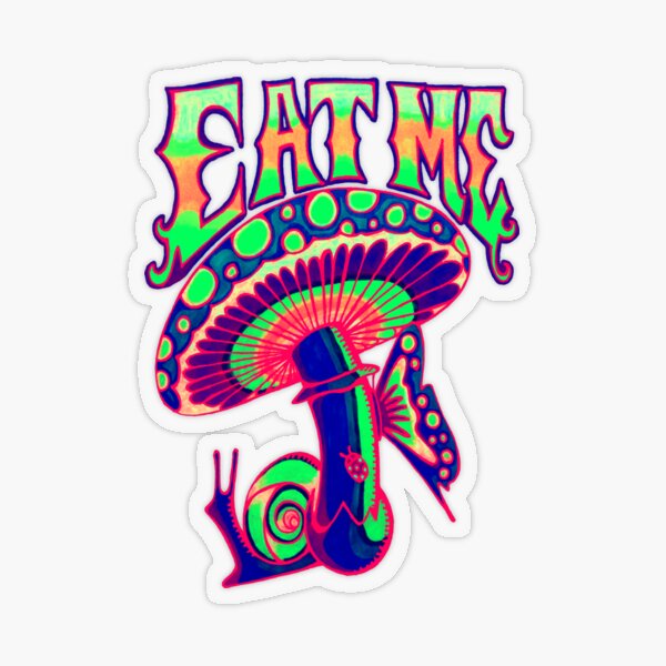 Eat Me Transparent Sticker