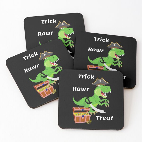 Item preview, Trick rawr treat pirate trex designed and sold by Dreamingnewfie.