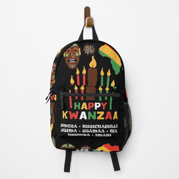 Item preview, Kwanzaa, Cultural Celebration. African mask and the African continent designed and sold by coffeeapparel.
