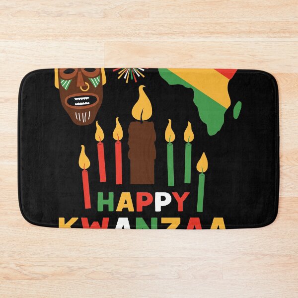 Item preview, Kwanzaa, Cultural Celebration. African mask and the African continent  designed and sold by coffeeapparel.