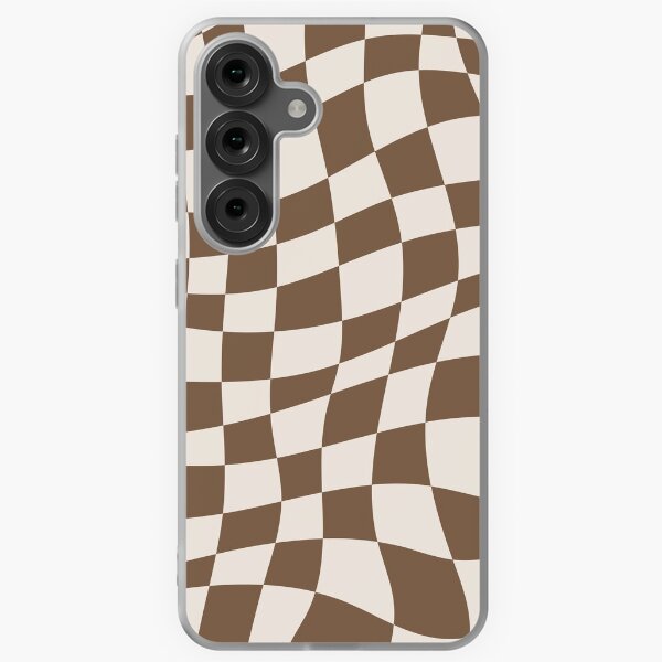Item preview, Brown and beige checkers pattern designed and sold by Little  Dean.