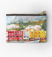 Port of Capri, Italy Studio Pouch