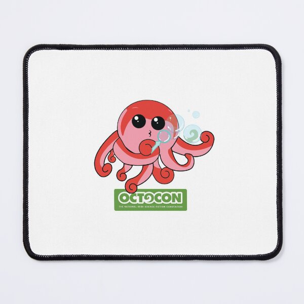 Octo Blowing Bubbles Mouse Pad