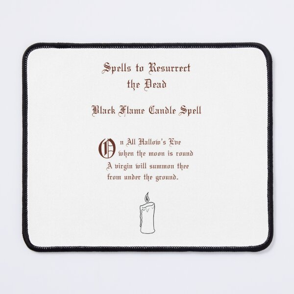 Item preview, Black Flame Candle Spell designed and sold by AnhVu03.