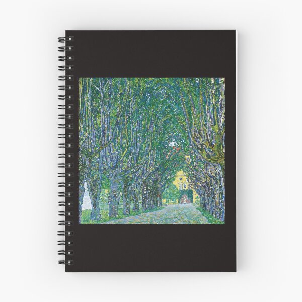 Item preview, Paysage Gustav Klimt - Avenue dans Schloss Kammer Park Poster designed and sold by BentleyGordon4.