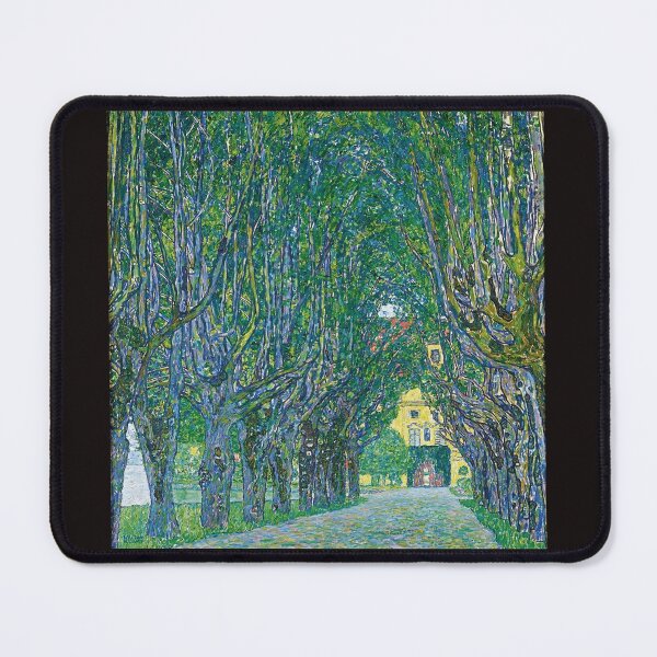 Item preview, Paysage Gustav Klimt - Avenue dans Schloss Kammer Park Poster designed and sold by BentleyGordon4.