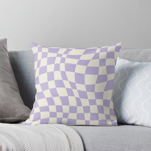 Item preview, Soft purple warp checked pattern designed and sold by Little  Dean.
