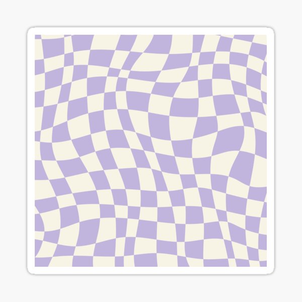 Item preview, Soft purple warp checked pattern designed and sold by Little  Dean.