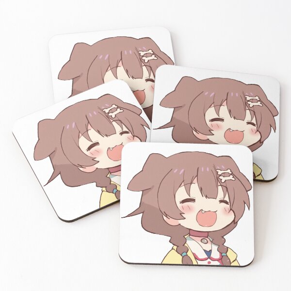 Item preview, Korone LOADING Smile  - Hololive designed and sold by OshiOki.