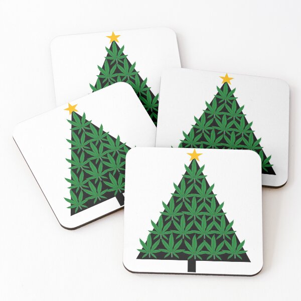 Aperçu de l'œuvre Arbre de Noël au cannabis créée et vendue par Thepsonthi.