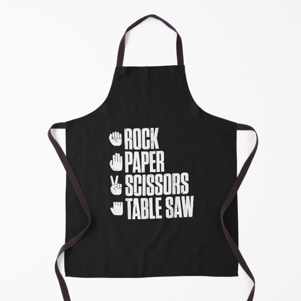 Item preview, Rock Paper Scissors Table Saw Funny Carpenter designed and sold by danitadkq9.