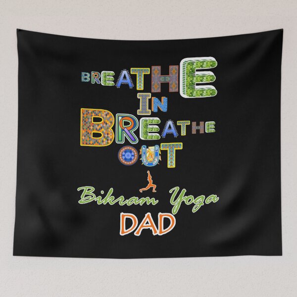 Item preview, Breathe In Breathe Out Bikram Yoga Dad designed and sold by artfulnotebook.