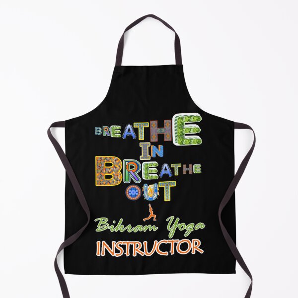 Item preview, Breathe In Out Bikram Yoga Instructor designed and sold by artfulnotebook.