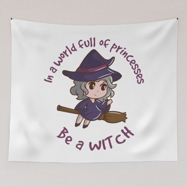Item preview, In A World Full Of Princesses T-ShirtIn a world full of princesses be a witch - kawaii version  designed and sold by NewGates.