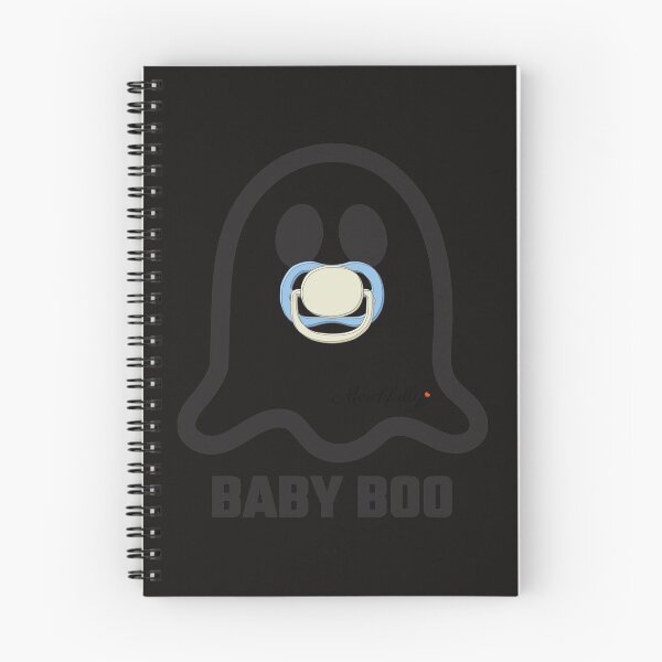 Artikelvorschau, Halloween Fantôme Mignon Bébé Garçon Boo (Texte Noir) Sticker entworfen und verkauft von HortonHarmon17.