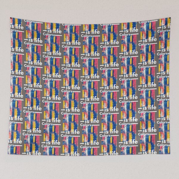 Item preview, colours of life design   designed and sold by OneByOneshop.