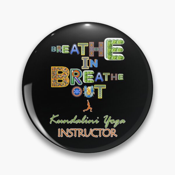 Item preview, Breathe In Out Kundalini Yoga Instructor designed and sold by artfulnotebook.