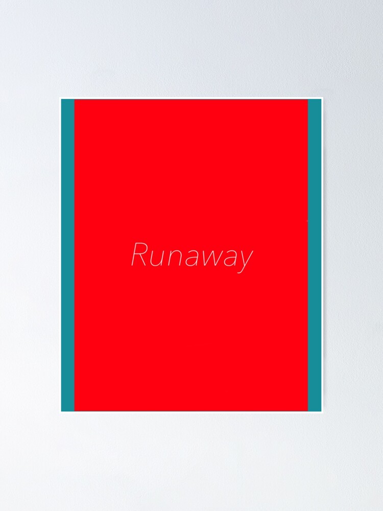 Kanye West Runaway Poster By Figuefanart98 Redbubble