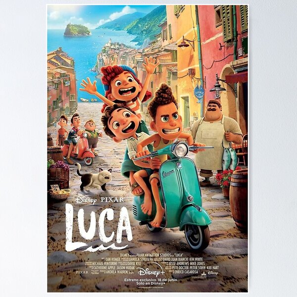 Just a simple Luca movie fan-art Sticker by Ramona Bruno