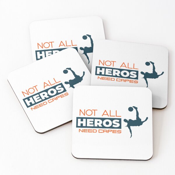 Item preview, Not All Heros Need Capes - Soccer 2 designed and sold by GlitterState.