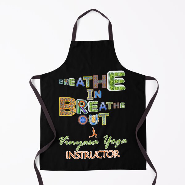 Item preview, Breathe In Out Vinyasa Yoga Instructor designed and sold by artfulnotebook.