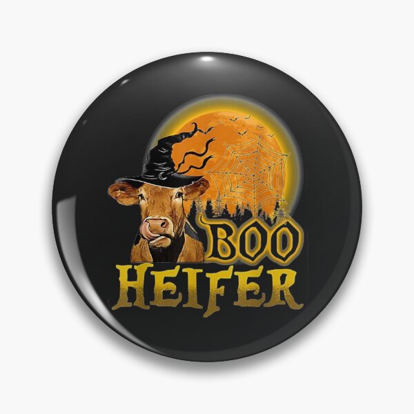 Item preview, Boo Heifer Ghost Cow - Ghost Cow Hallowen Farmer designed and sold by danitadkq9.