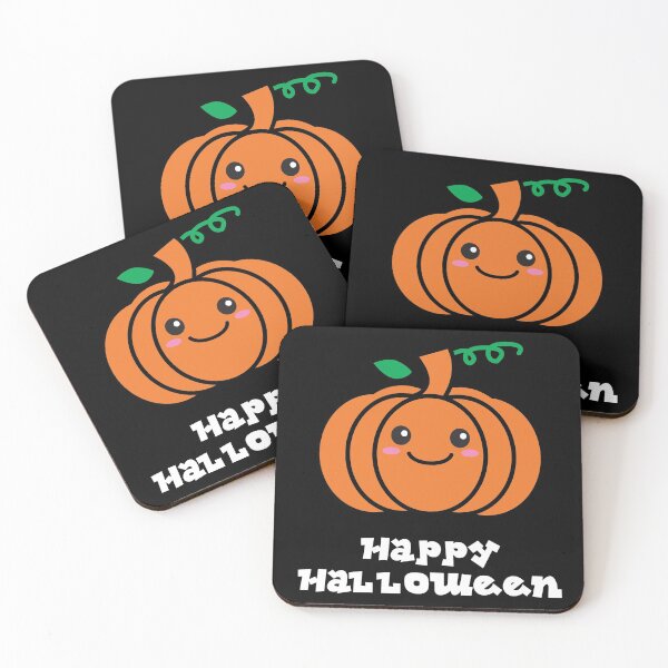 Item preview, Pumpkin, Happy Halloween, Kawaii, in white designed and sold by JRice66.