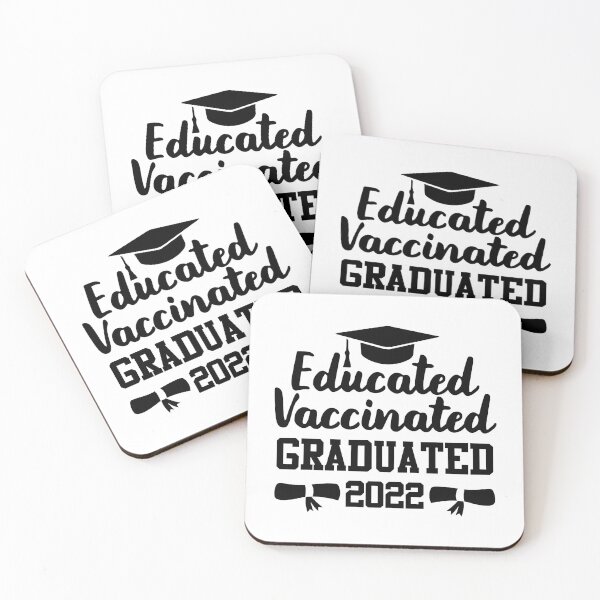 Item preview, Educated Vaccinated Graduated 2022 designed and sold by GravitiTees.