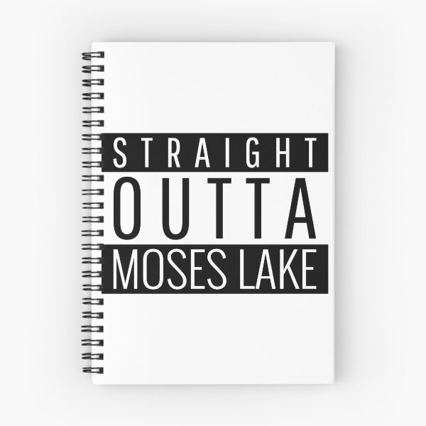 Item preview, Straight Outta Moses Lake Washington  designed and sold by Teelogic.