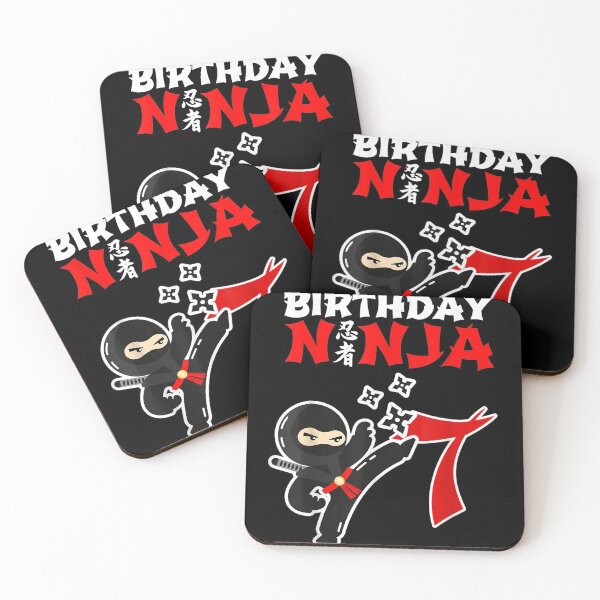 Item preview, 7 Year Old Ninja Birthday Party Kids Birthday Ninja Party designed and sold by LucaAndreien.
