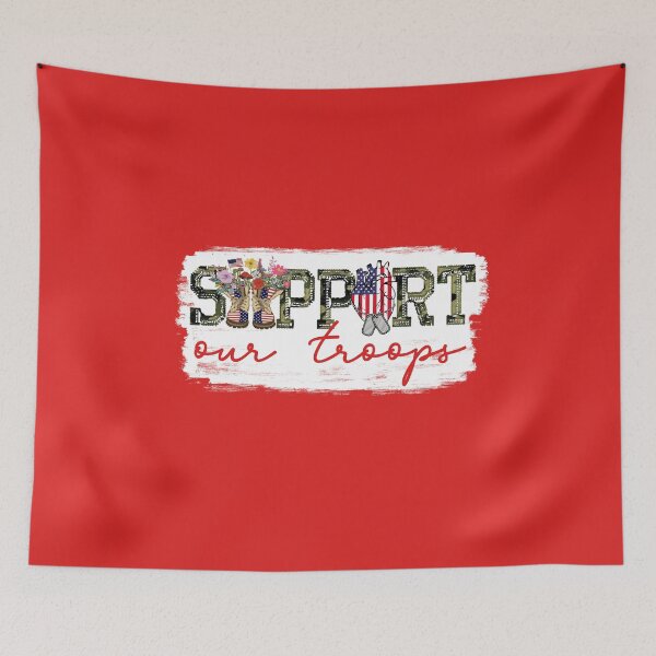 Item preview, Support Our Troops designed and sold by RyanOlverStore.