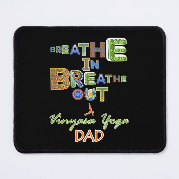 Item preview, Breathe In Out Vinyasa Yoga Dad designed and sold by artfulnotebook.