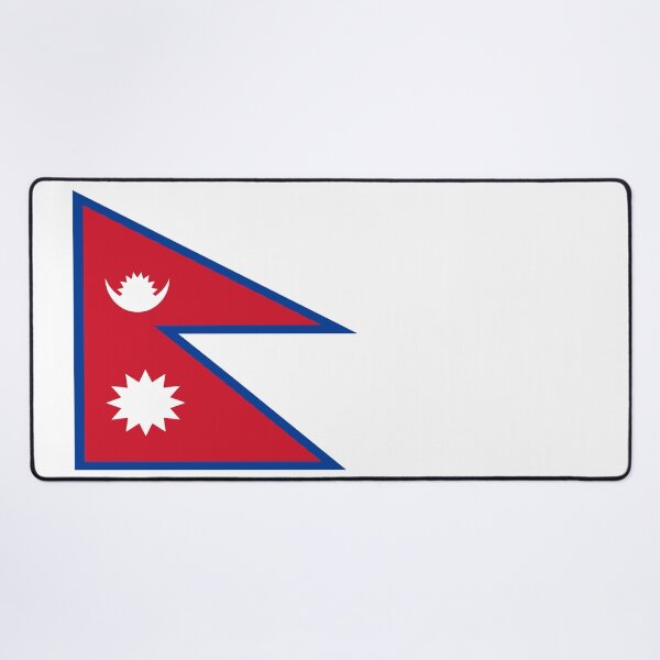 Item preview, Nepal flag designed and sold by flagshop.