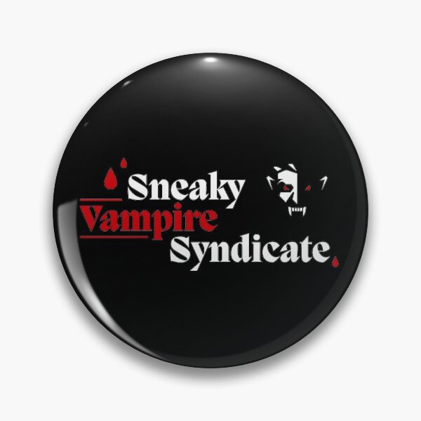 Item preview, Sneaky Vampire Syndicate Logo and Name designed and sold by Sneaky Vampire Syndicate.