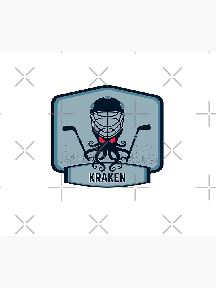 Disover Kraken Alternative Mascot Version 2. Shower Curtain
