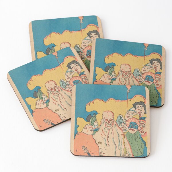 Item preview, James Ensor designed and sold by TinyPaperFarm.